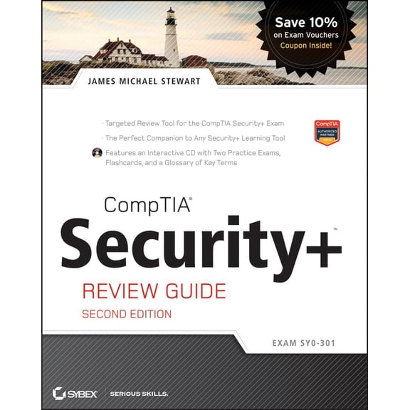 Pre-Owned CompTIA Security+ Review Guide, Includes CD: Exam SY0-301 (Paperback) 1118061179 9781118061176