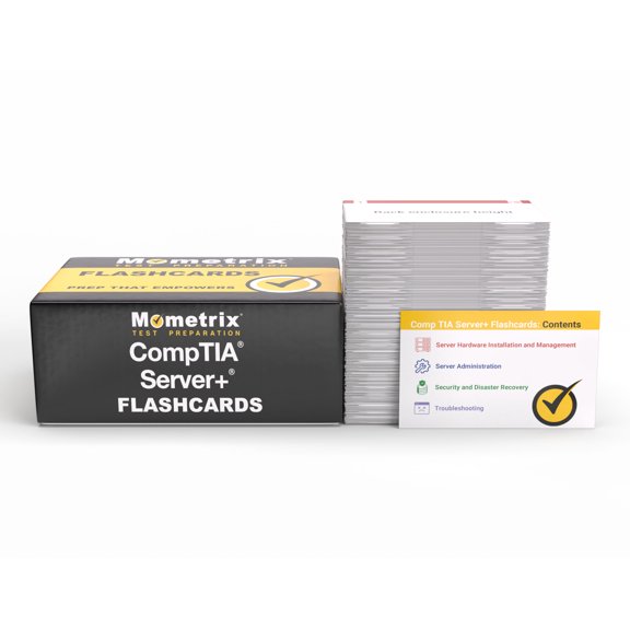 CompTIA Server+ Study Cards: Exam Prep and Practice for the CompTIA Server Plus Certification SK0-005 [Full Color Cards]