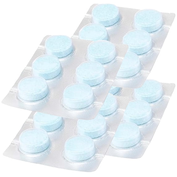 Plink Drain Freshener & Cleaner, Fizzy Tablets, 6 Uses, Fresh Scent 4 Pack