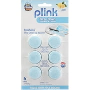 Plink Drain Freshener & Cleaner, Fizzy Tablets, 6 Uses, Fresh Scent