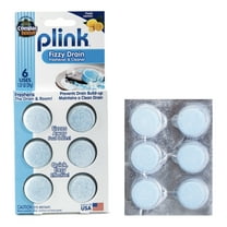 Compac Home Plink Fizzy Drain Cleaner and Deodorizer Tablets, Cleaning Sink, Lemon Scent, Pack of 12