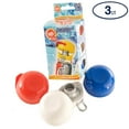 thumbnail image 1 of Compac Home Quik Top Soda Lid Cover, Locks in Carbonation, Multi-Function Cap-Coaster, 3 Count, 1 of 7