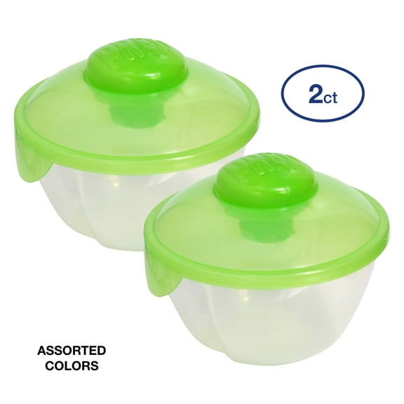 Compac Home Salad Blaster Bowl, 26oz, 2ct - Holds Dressing in Lid, Press to Mix, Portion Control