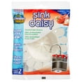 thumbnail image 1 of Compac Home Sink Daisy Flexible Plastic Scented Strainer, Freshens & Protects, Strawberry, 2 Count, 1 of 5
