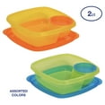 thumbnail image 1 of Compac Home Take A Dip 2 the Side Snack Containers, 2-Pack - Food Storage, Lunch, On-the-Go, 1 of 8