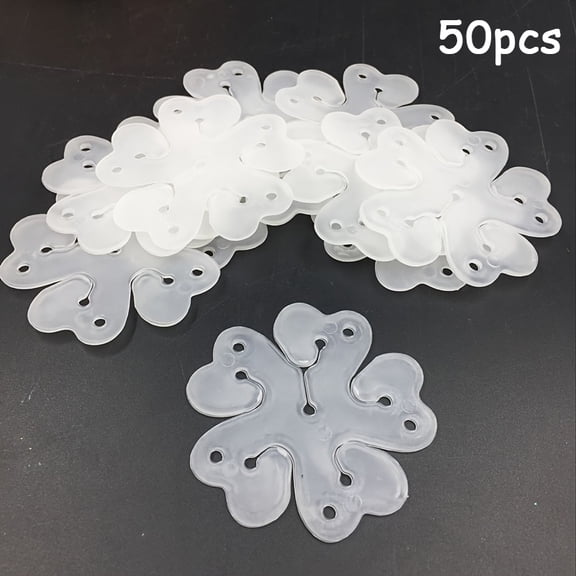 Compact 10/ Balloon Connector Clips Ring with Arch Buckle Birthday Wedding Party 20pcs - Typpkmm