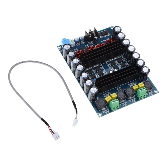 Compact 12V High Power 2 Channel Car Amplifier Board Reduction for Clear Stable Music Output XH-M641 150Wx2