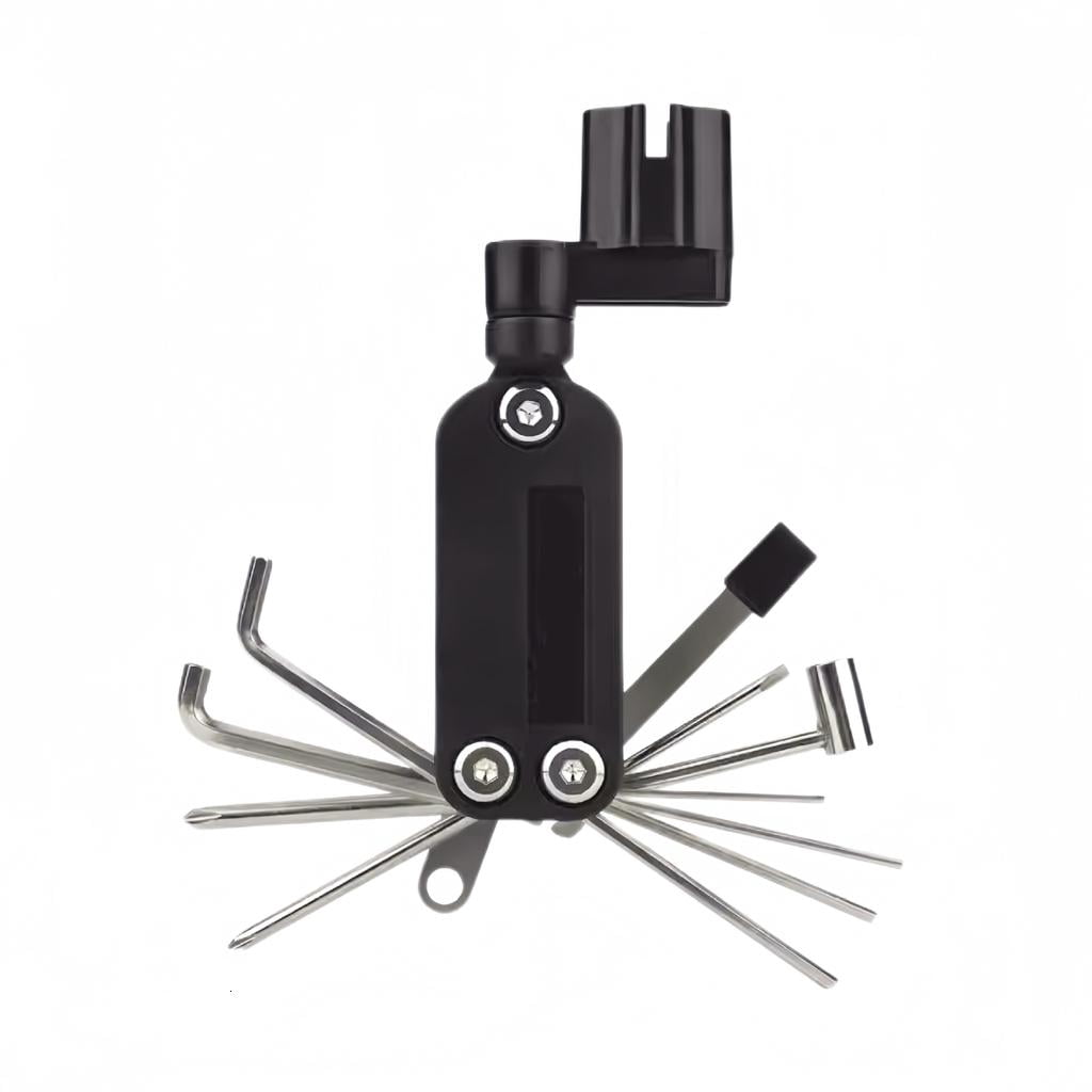 Compact 13 In 1 Musical Instrument With Multiple Screwdrivers for Guitar Bass And Effects Pedals Enduring