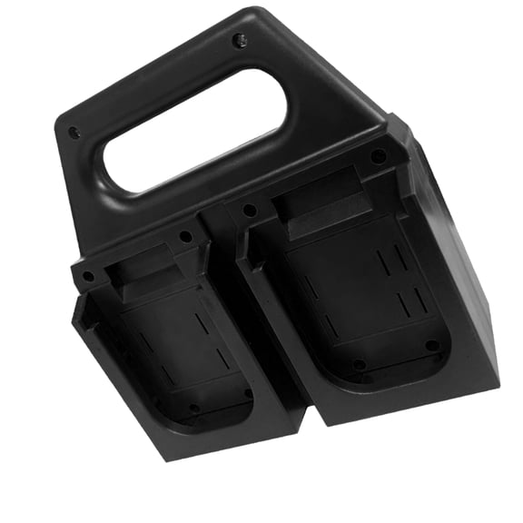 Holder for 18V Tools, Space-Saving Rack Organizes 4 or 6 Cells Efficiently