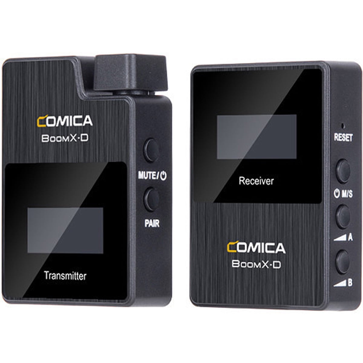 Comica BoomX-D Compact 2.4 GHz Dual Wireless Microphone System