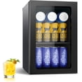 thumbnail image 1 of Compact 24 Can/0.9 Cubic Foot Beverage Fridge For Soda, Beer Or Wine, Drinks Refrigerator Cooler, 1 of 7