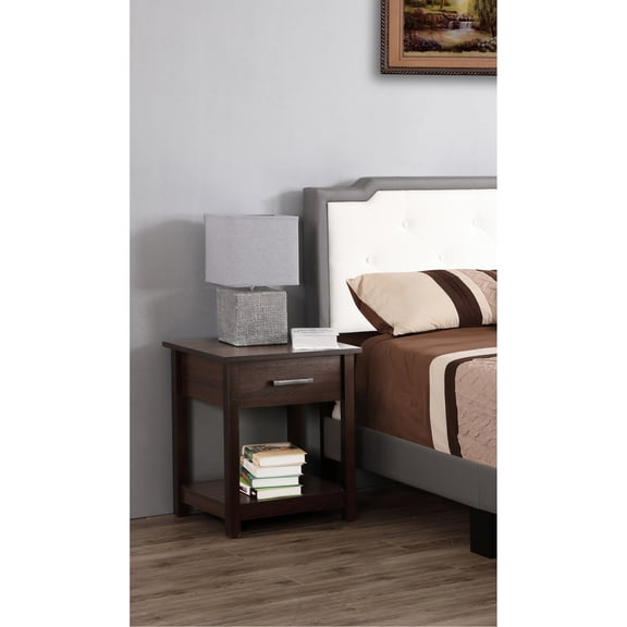 Compact 24"H Nightstand - Fits Various Bedroom Styles - For Bedroom Use - Enhances Modern Decor