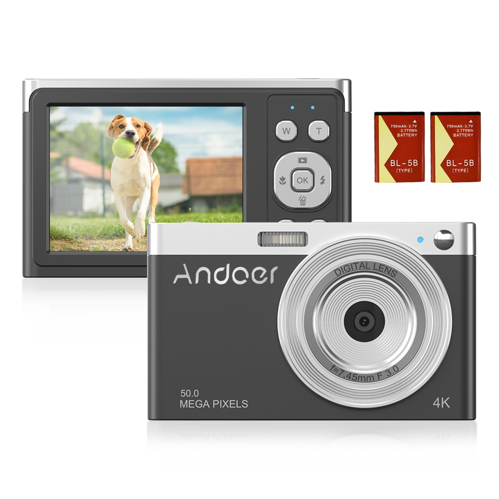 Buy VAFOTON 4K Video Camera Camcorder with Microphone, 48MP