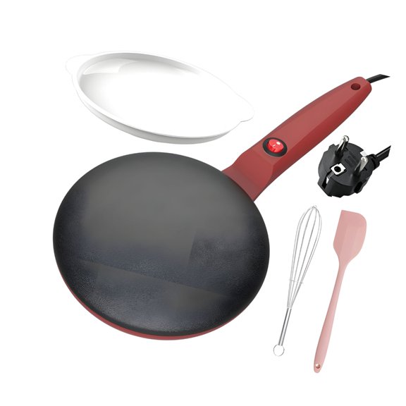 Compact 550W Crepe Machine Perfect For Making Delicious Thin Pancakes And Rolls