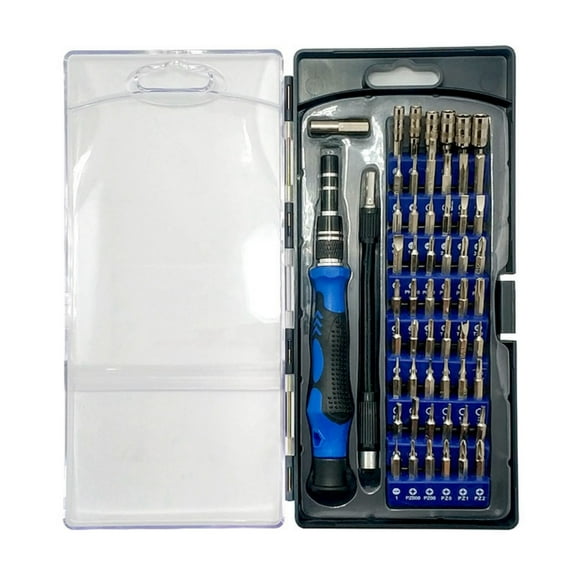 Compact 58 Piece Precisions Screwdriver Tool Set for DIY Enthusiasts and Professional Technician Electronics Maintenance