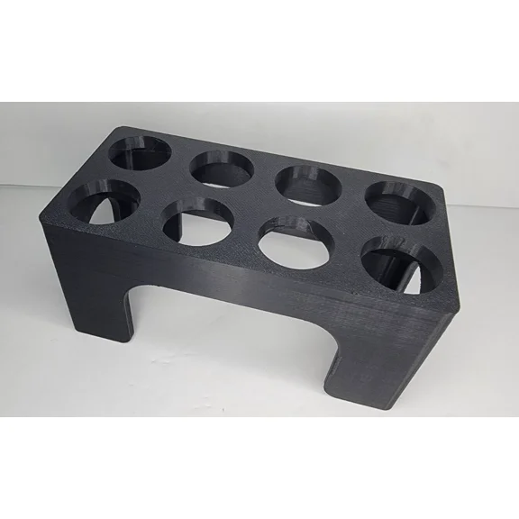 Compact 5C Collet Rack: Holds 8 Collets, Tabletop Design, Workshop Organization