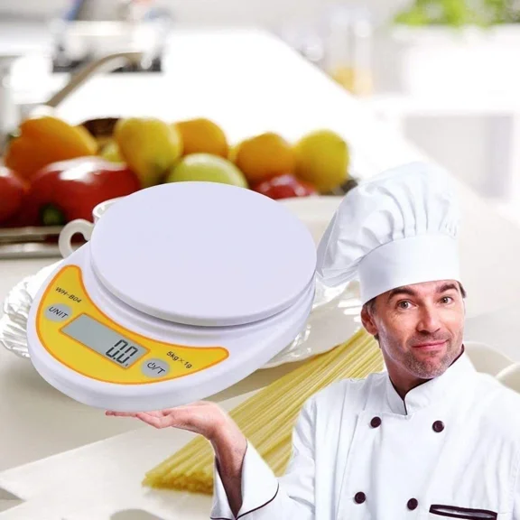 Compact 5Kg/11Lbs Digital Electronic Kitchen Diet Food Weight Scale