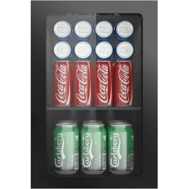 Dimedeal Compact 60 Can/0.9 cu Beverage Refrigerators with Glass Door For Soda, Beer