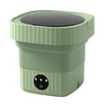 Compact 6L Portable Folding Mini Washing Machine with Dryer Bucket for