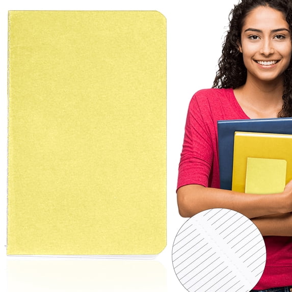 Compact A6 Notebook 30 Sheets 3.5 x 5.5 Inch, Ruled 60 Pages for Daily Notes, Creative Writing & On-the-Go Lists and Spontaneous Brain Dumps, By Preplabs