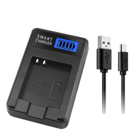 Compact ABS Camera Battery LCD Display for 50 55 60 65 80 75 Camera Versatile Charging Option