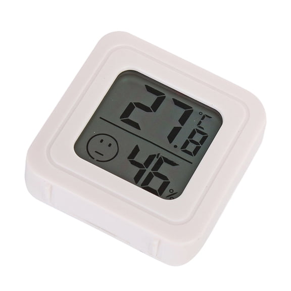 Compact ABS Digital Indoor Thermometer Wall Desk Mount High Precision Sensor Low Power Room Temperature Monitor