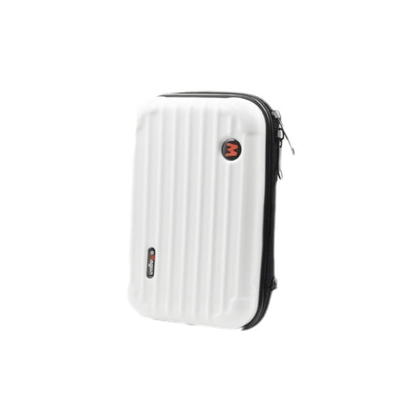 Compact Action Camera Case - Bigcan Waterproof Hard Shell Carrying Bag with Removable Insert for Insta360 GO 3/GO 3S, DJI Action, GoPro Hero, Travel Storage Organizer