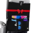 thumbnail image 1 of Compact Airplane Seat Back Organizer, Portable Travel Storage Pocket, Lightweight Plane Travel Essentials Pouch for Air Travel Use, 1 of 5
