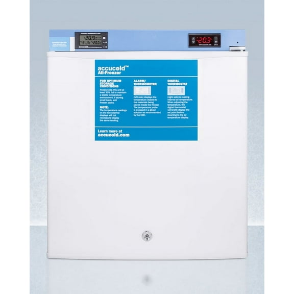 Compact All-Freezer, White