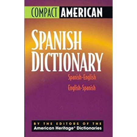 Pre-Owned Compact American Spanish Dictionary: Spanish-English English-Spanish (English and Spanish Edition) (Hardcover) 0395962153 9780395962152
