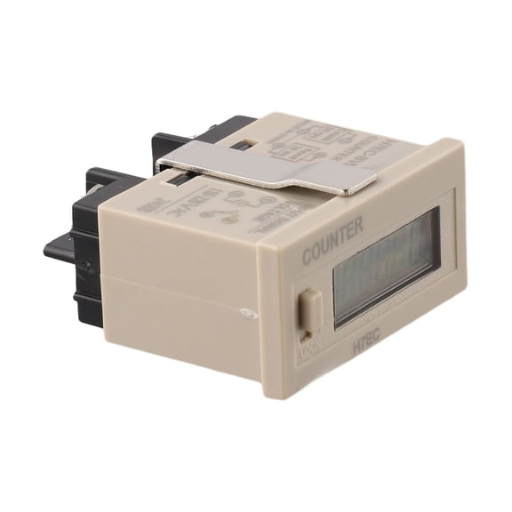 Compact And Convenient Electronic Punch Counter For Monitoring On/Off Times