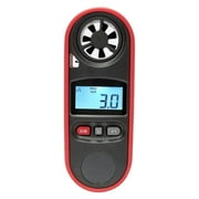 Compact Anemometer Efficient Handheld Anemometer Air Speeds Monitors ABS for Measuring Maximums & Average Air Speeds