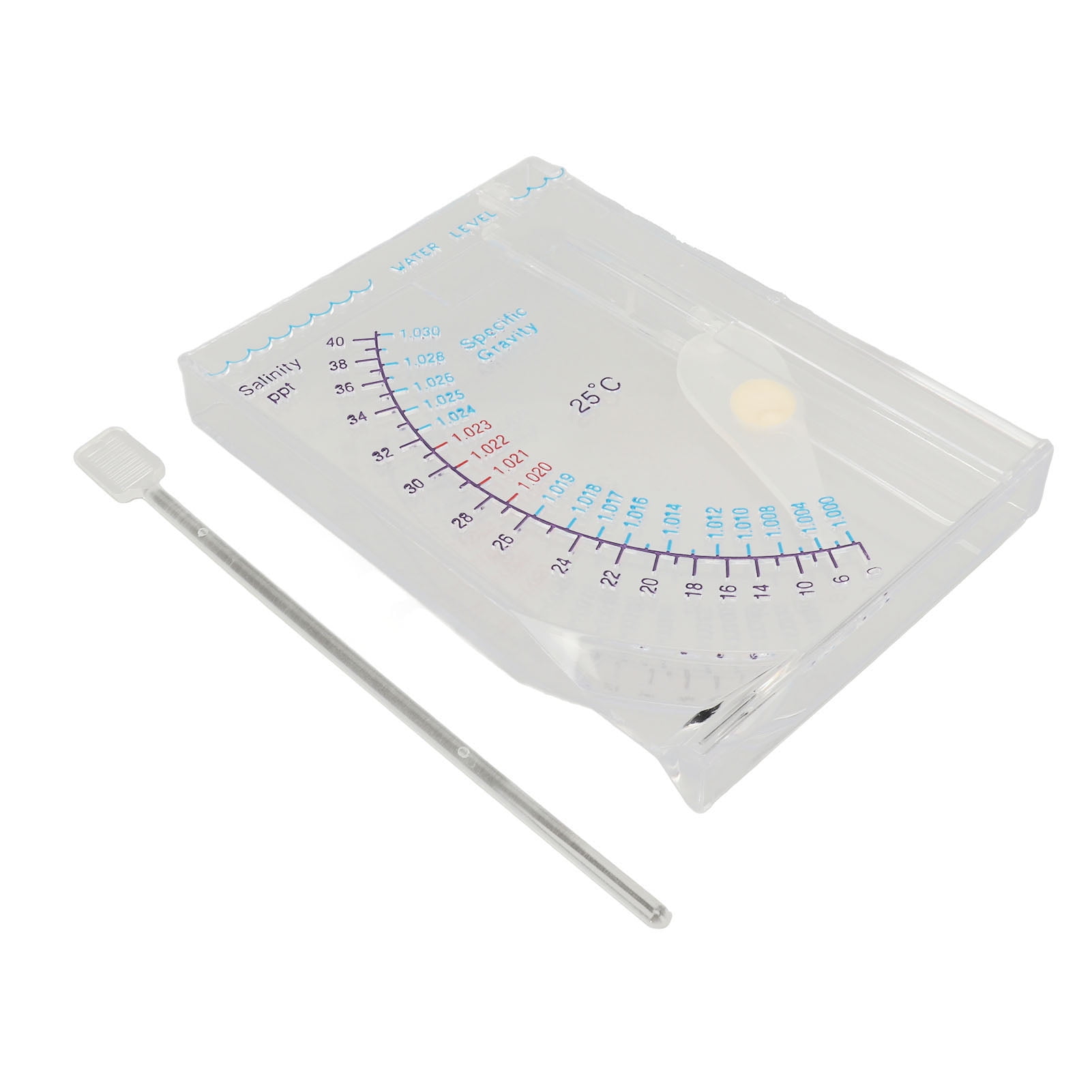 Compact Aquarium Hydrometer: Reliable Plastic Tester For Optimal Water ...