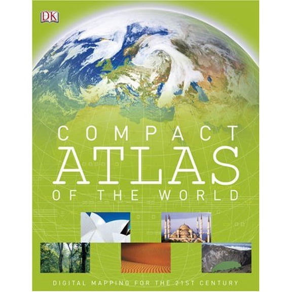 Pre-Owned Compact Atlas of the World by DK Publishing (Paperback)English