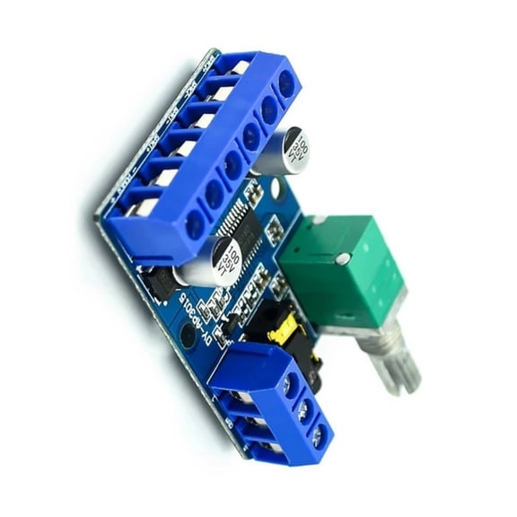 Compact Audios Enhancement Wide 8V-24V Input Stereo Digital Amplifier Board