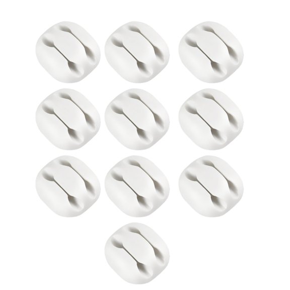 Compact Auto Stick Wire Manager Organizer for Organizing TV DVD PC Cables Neatly