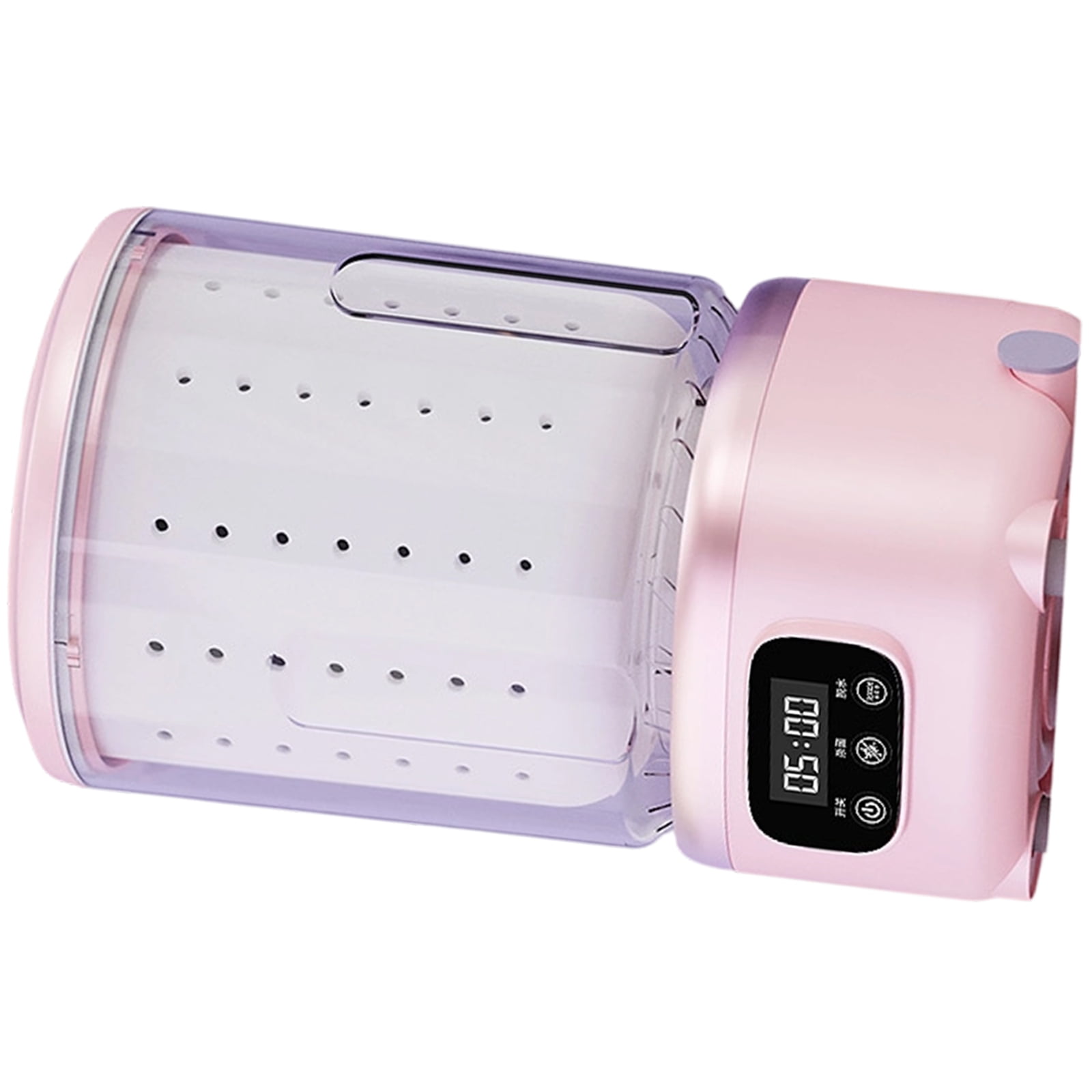 Compact Automatic Tiny Transportable Washer Turn Dryer 2L Capacity With Royal Blue Light Pasteurization For Dormitory Apartment Travel