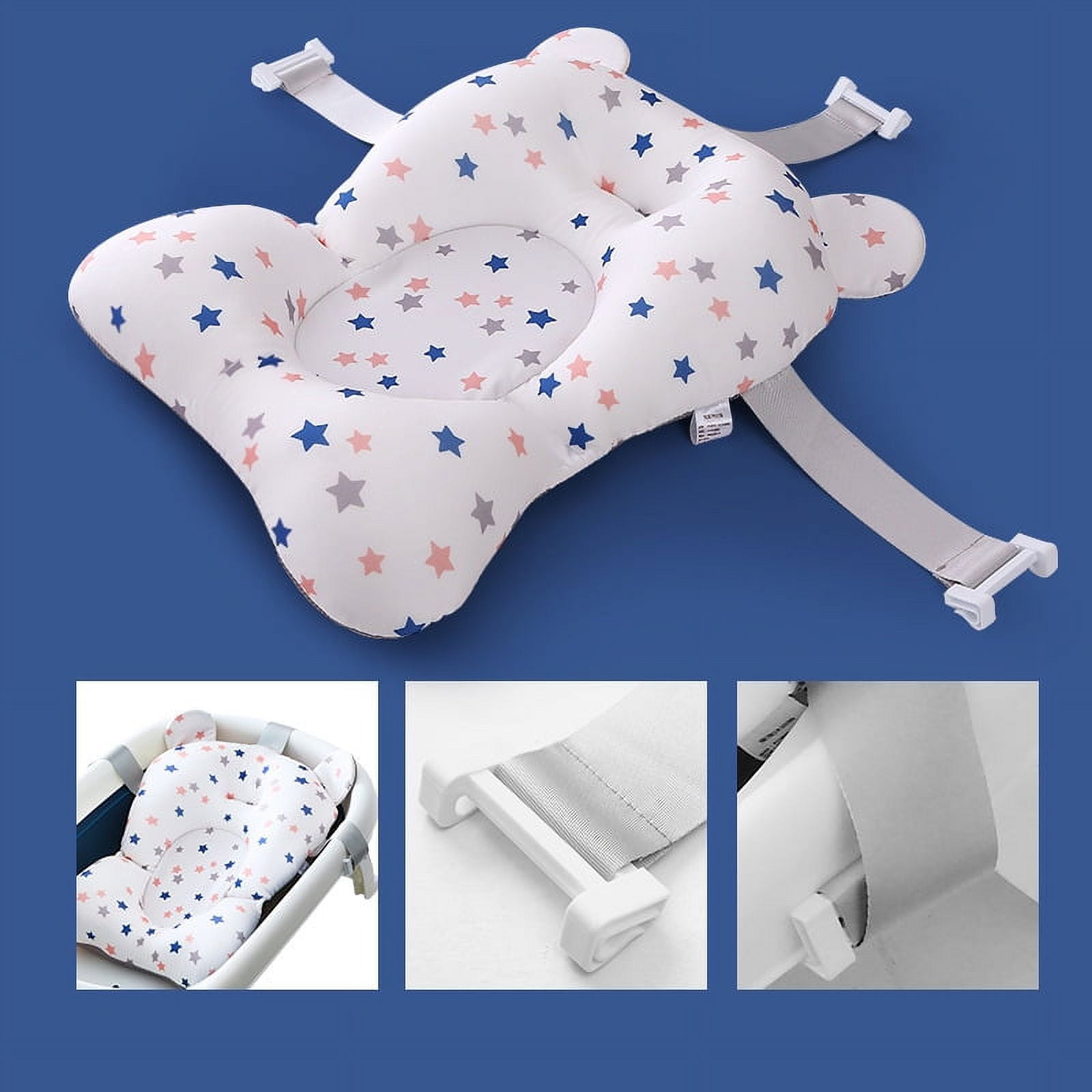Compact Baby Bath Pillow Infant, Newborn, 024 Months, inSink Baby Travel Tub Cushion, BPA