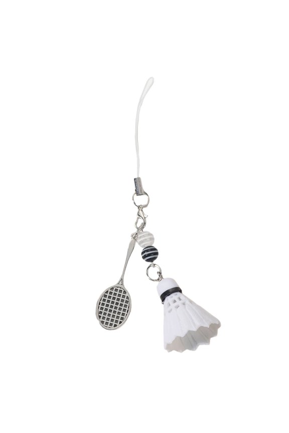 Compact Badminton Keychain For Easy Key Management Portable Design Suitable For Daily And Outdoor Use And Sporty Styles