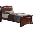 thumbnail image 1 of Compact Bed in Cherry - Sturdy Build, Complements Traditional Style, 1 of 2
