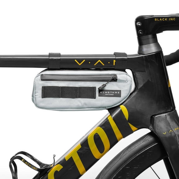 Compact Bike Frame Bag | Weather-Resistant, Waterproof Zippers & Dual-Sided Access for Road, MTB, and Ebike Frames