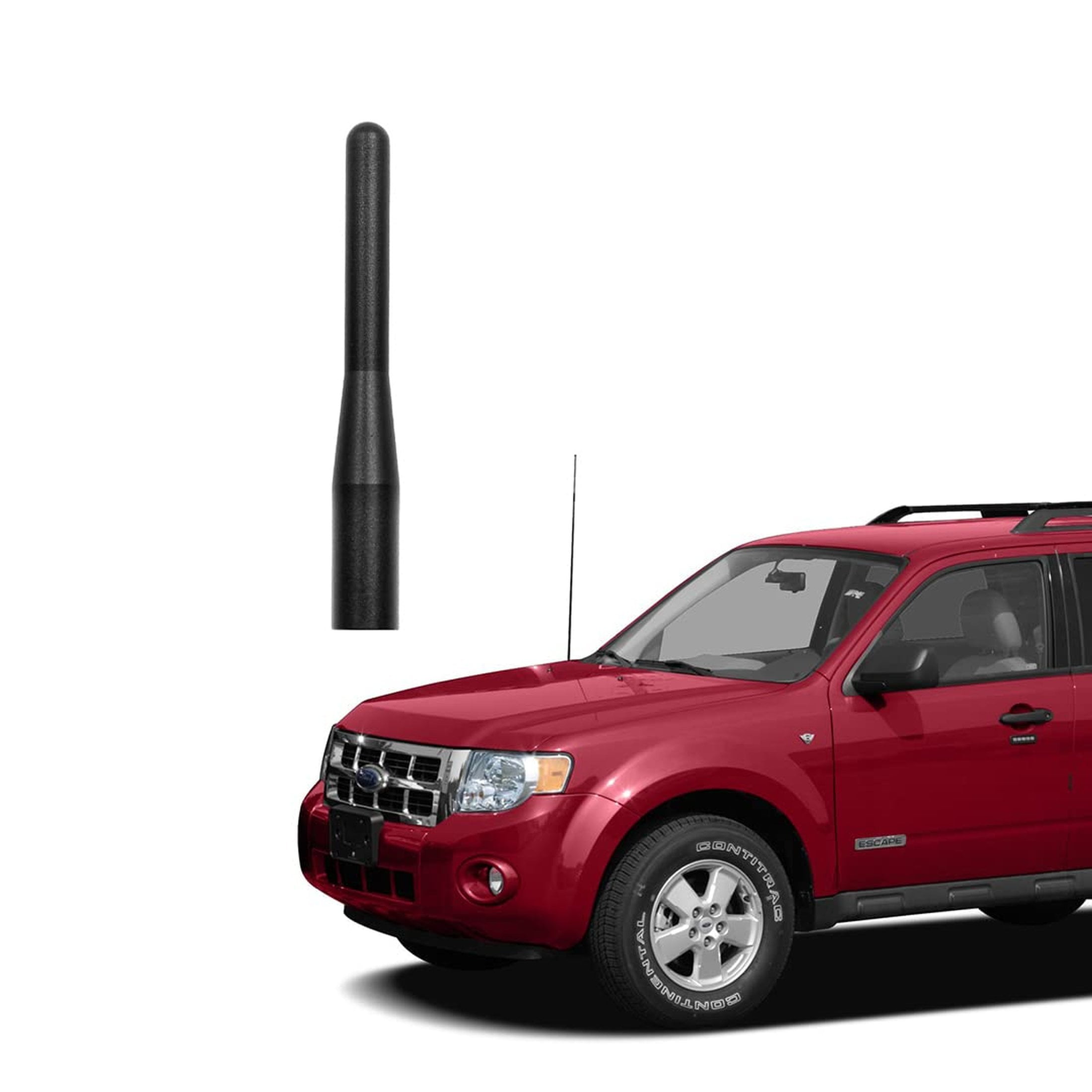 APS Black Running Boards For Ford Escape 2008-2012, Mazda Tribute 08-11, Mercury Mariner 08-10