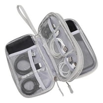 Compact Cable Organizer Bag for Electronics and Accessories Storage - Ideal for Travel and Office Use