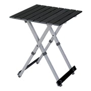 GCI Outdoor Compact Camp Table 20 Lightweight Folding Side Table, Black Chrome