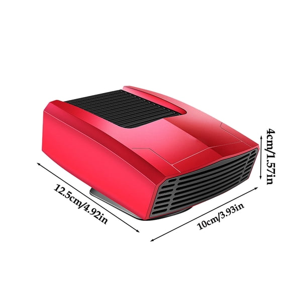 Compact Car Defroster and Demister 12V Portable Vehicle Fan for Windshield Defrosting and Heating