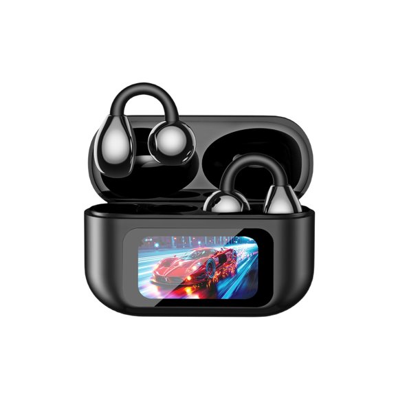 Compact Clip On Wireless Headset Secure Fit Earbud For Hands Free Calls Clear Audio Stable Connection Daily Use