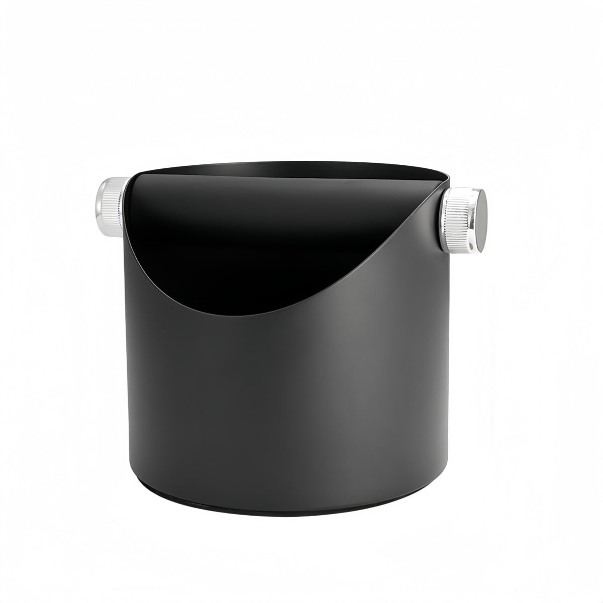 Knock Box Compact Compact Coffee Knock Box with Noise Minimizing Features for Home ...