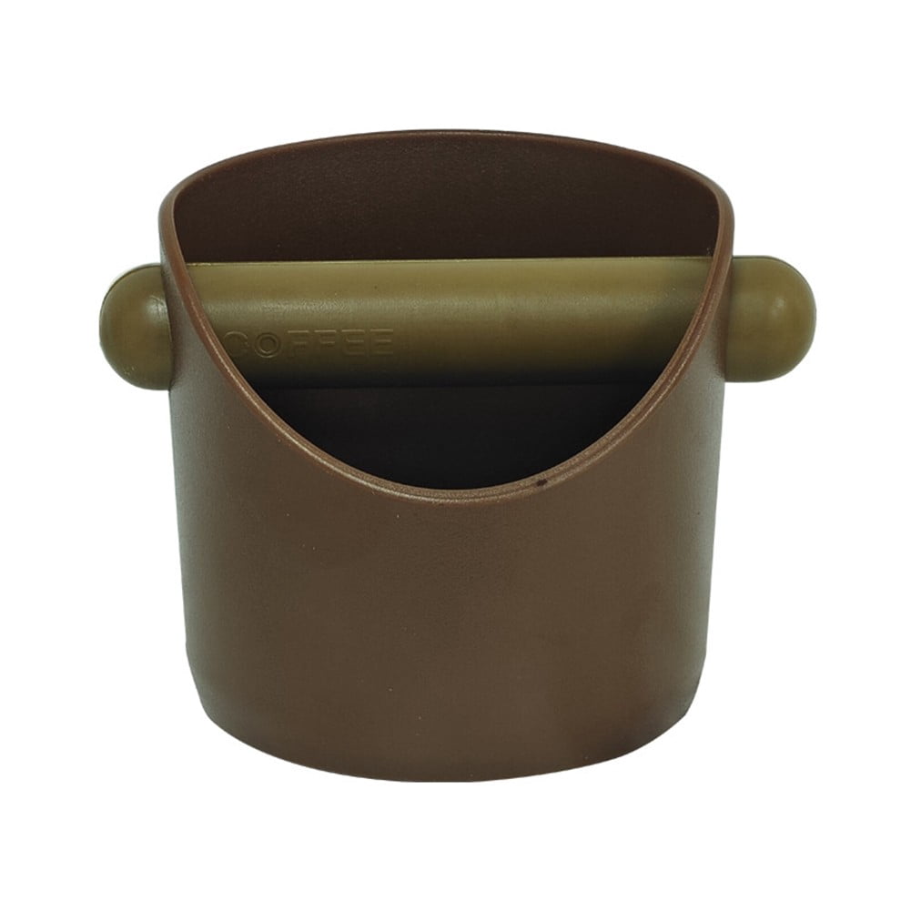 Knock Box Compact Compact Coffee Knock Box with Non-Slip Base Espresso Grounds Container ...