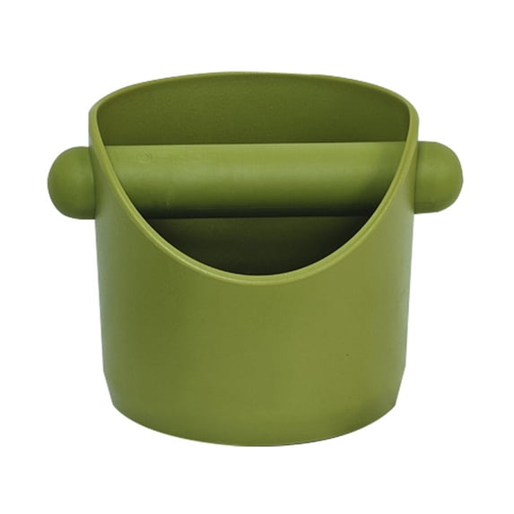Compact Coffee Knock Box with Non-Slip Base Espresso Grounds Container for Home Baristas and Cafes