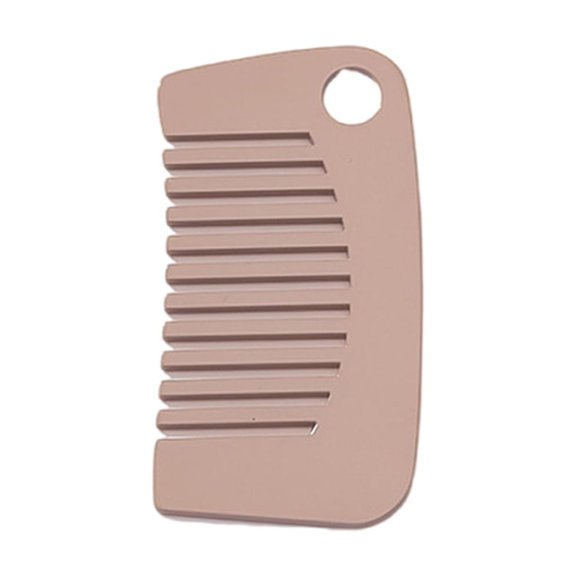 Compact Comb Necklace Pendant Portable Hairbrush Practical Hair Maintenance Tool